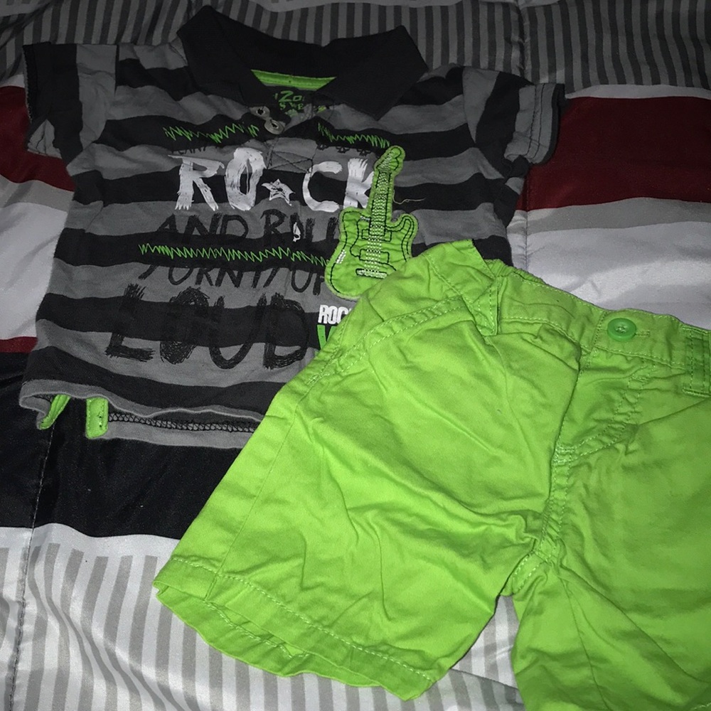 Matching set for baby boy